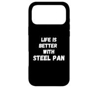 Custodia per iPhone 17 Pro Max La vita è migliore con gli amanti della padella d'acciaio Steelpan Trinidad