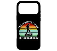 Custodia per iPhone 17 Pro Max La vita è migliore su una scheda elettronica - Electric Board Rider Tech