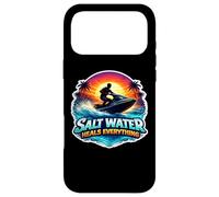 Custodia per iPhone 17 Pro Max L'acqua salata guarisce tutto Jetski Jet Ski Scooter PWC Quote