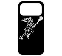 Custodia per iPhone 17 Pro Max Lacrosse femminile American Sport Girls