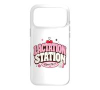 Custodia per iPhone 17 Pro Max Lactation Station, Lactating Mothers Breastfeeding New Mom