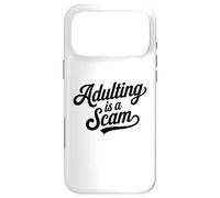 Custodia per iPhone 17 Pro Max L'adulto divertente è una laurea truffa