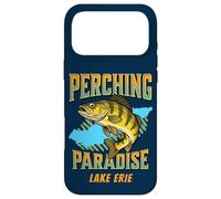 Custodia per iPhone 17 Pro Max Lago Erie Pesca Paradiso Persico Giallo
