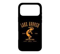 Custodia per iPhone 17 Pro Max Lake Havasu Arizona Dancing Kokopelli Design invecchiato