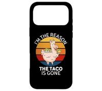 Custodia per iPhone 17 Pro Max Lama carino vintage Sono la ragione per cui Taco è andato