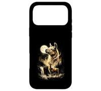 Custodia per iPhone 17 Pro Max Lama Ululando Alla Luna Meme