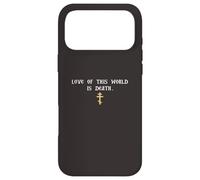 Custodia per iPhone 17 Pro Max L'amore di questo mondo è la croce dell'ortodossia della morte