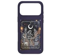Custodia per iPhone 17 Pro Max L'arte dei tarocchi della somma sacerdotessa - Design mistico della dea della luna