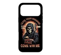 Custodia per iPhone 17 Pro Max Lascia il tuo bagaglio dietro di te e vieni con me Grim Reaper
