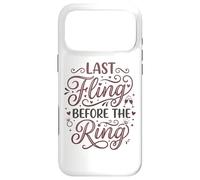 Custodia per iPhone 17 Pro Max Last Fling Before The Ring Bride, addio al nubilato