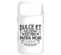 Custodia per iPhone 17 Pro Max Latino - Dulce et decorum est pro patria mori