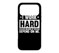 Custodia per iPhone 17 Pro Max Lavoro duro perché milioni di persone sul welfare divertente lavoro
