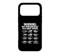 Custodia per iPhone 17 Pro Max L'avvertimento può parlare spontaneamente di Sharks Ocean