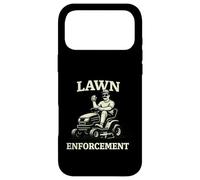 Custodia per iPhone 17 Pro Max Lawn Enforcement Equitazione Mower Papà Umorismo