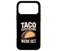 Custodia per iPhone 17 Pro Max Le aspettative dei taco erano impostate divertenti amanti dei taco