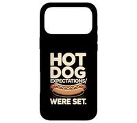 Custodia per iPhone 17 Pro Max Le aspettative di hot dog erano impostate divertente barbecue Cookout