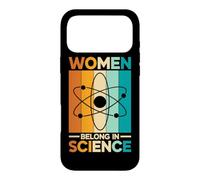 Custodia per iPhone 17 Pro Max Le donne appartengono alla scienza Scienziato STEM Fisica Chimica