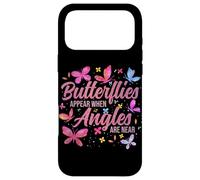 Custodia per iPhone 17 Pro Max Le farfalle appaiono quando gli angeli sono vicini alle ragazze dei fan delle farfalle