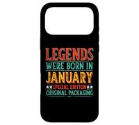 Custodia per iPhone 17 Pro Max Le leggende del compleanno di gennaio sono nate a gennaio Marito divertente