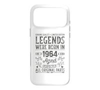 Custodia per iPhone 17 Pro Max Le leggende del compleanno sono nate nel 1964 Retro Original Parts