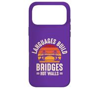 Custodia per iPhone 17 Pro Max Le lingue costruiscono ponti, non muri