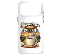 Custodia per iPhone 17 Pro Max Le mattine sono dedicate al caffè e alla contemplazione