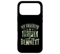 Custodia per iPhone 17 Pro Max Le mie persone preferite mi chiamano Bennett Nome personalizzato