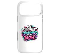 Custodia per iPhone 17 Pro Max Le mie più grandi benedizioni chiamami mamma, perfetta per la festa della mamma
