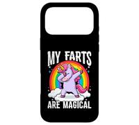 Custodia per iPhone 17 Pro Max Le mie scoregge sono magiche, divertenti, unicorni che scoreggiano