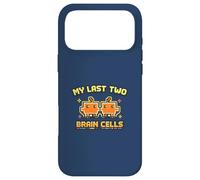 Custodia per iPhone 17 Pro Max Le mie ultime due cellule cerebrali Retro Pixel Gamer Life Humor Bit