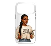 Custodia per iPhone 17 Pro Max Le tue idee contano ispirazione positiva ti e ti amo.