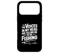 Custodia per iPhone 17 Pro Max Le voci nella mia testa mi dicono di andare a pescare