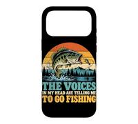 Custodia per iPhone 17 Pro Max Le voci nella mia testa mi dicono di andare a pescare pesce spigola