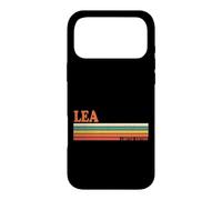 Custodia per iPhone 17 Pro Max LEA Retro Personalizzato Nome Vintage Strisce