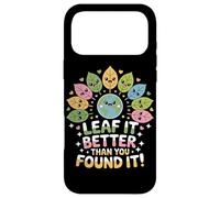 Custodia per iPhone 17 Pro Max Leaf It Better Cute Earth Day Ambientale Pianeta Amante