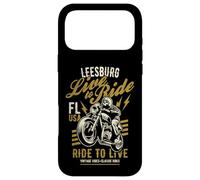Custodia per iPhone 17 Pro Max Leesburg Florida USA Moto Skull Rider Design