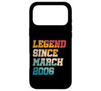 Custodia per iPhone 17 Pro Max Legend Since March 2006 20th Birthday 20 Year Old Uomini Donne