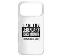 Custodia per iPhone 17 Pro Max LEGGENDARIO Compleanno nato Tecnico-Comunicatore