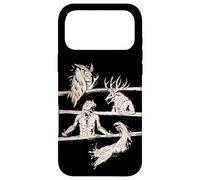 Custodia per iPhone 17 Pro Max Leggende Cryptid - Mothman, Wendigo, Dogman, Lake Monster