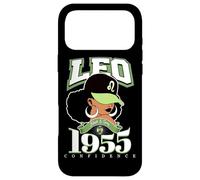 Custodia per iPhone 17 Pro Max Leone 1955 Zodiac Queens Afro Astrologia Compleanno
