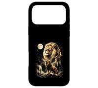 Custodia per iPhone 17 Pro Max Leone Ululando Alla Luna Meme