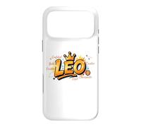 Custodia per iPhone 17 Pro Max Leone Zodiac Graffiti Regina Nera Compleanno Re Astrologia
