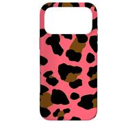 Custodia per iPhone 17 Pro Max Leopardo Stampa Rosa Fuschia Corallo Elegante Ghepardo Pop Art