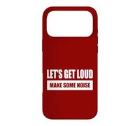 Custodia per iPhone 17 Pro Max LET'S GET LOUD/Facciamoci sentire - Fate rumore