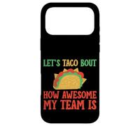 Custodia per iPhone 17 Pro Max Let's Taco Bout How Awesome My Team Is Allenatore -