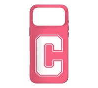 Custodia per iPhone 17 Pro Max Lettera C Big Bold Capital Varsity Alphabet Monogram