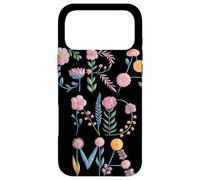 Custodia per iPhone 17 Pro Max Lettere Floreali Pastello GRANDMA Tipografia Botanica Nonna