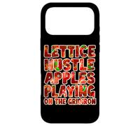 Custodia per iPhone 17 Pro Max Lettice Hustle Apples Playing on the Gridiron