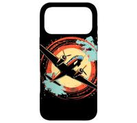 Custodia per iPhone 17 Pro Max Lezioni di volo con illustrazione dell'aereo