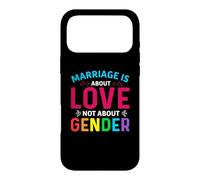 Custodia per iPhone 17 Pro Max LGBTQ Marriage Is About Love Gay LGBT Pride Month